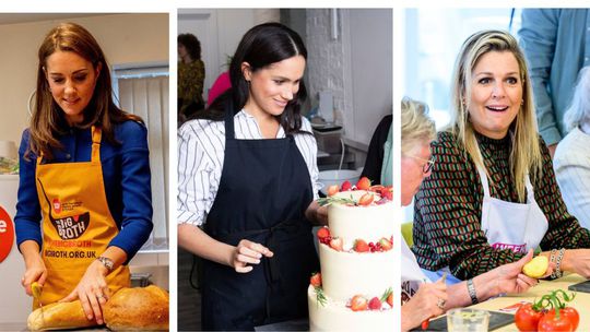 Princezné v zásterách? Tu sú! Kate, Meghan, Viktória či Maxima - pristane im to nielen v drahých róbach