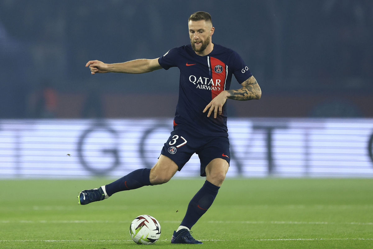 Milan Škriniar v drese PSG.