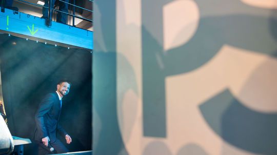 Na snímke predseda hnutia Progresívne Slovensko...