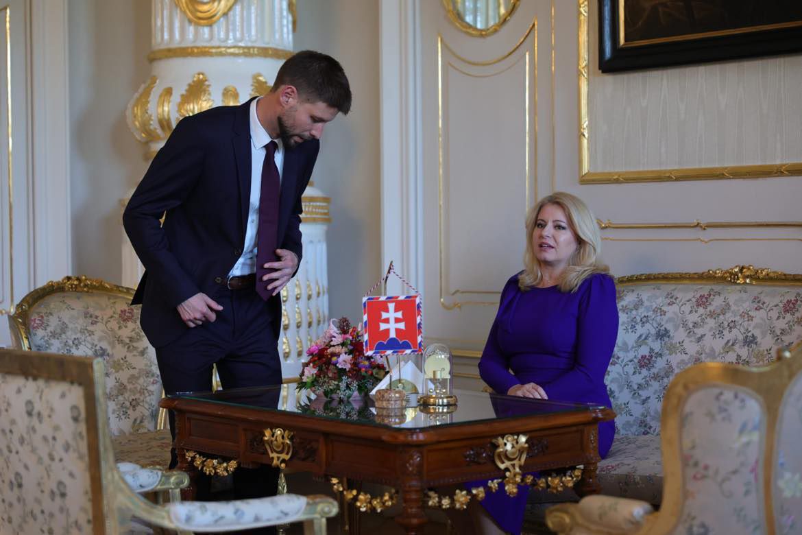 Prezidentka Zuzana Čaputová prijala predsedu...