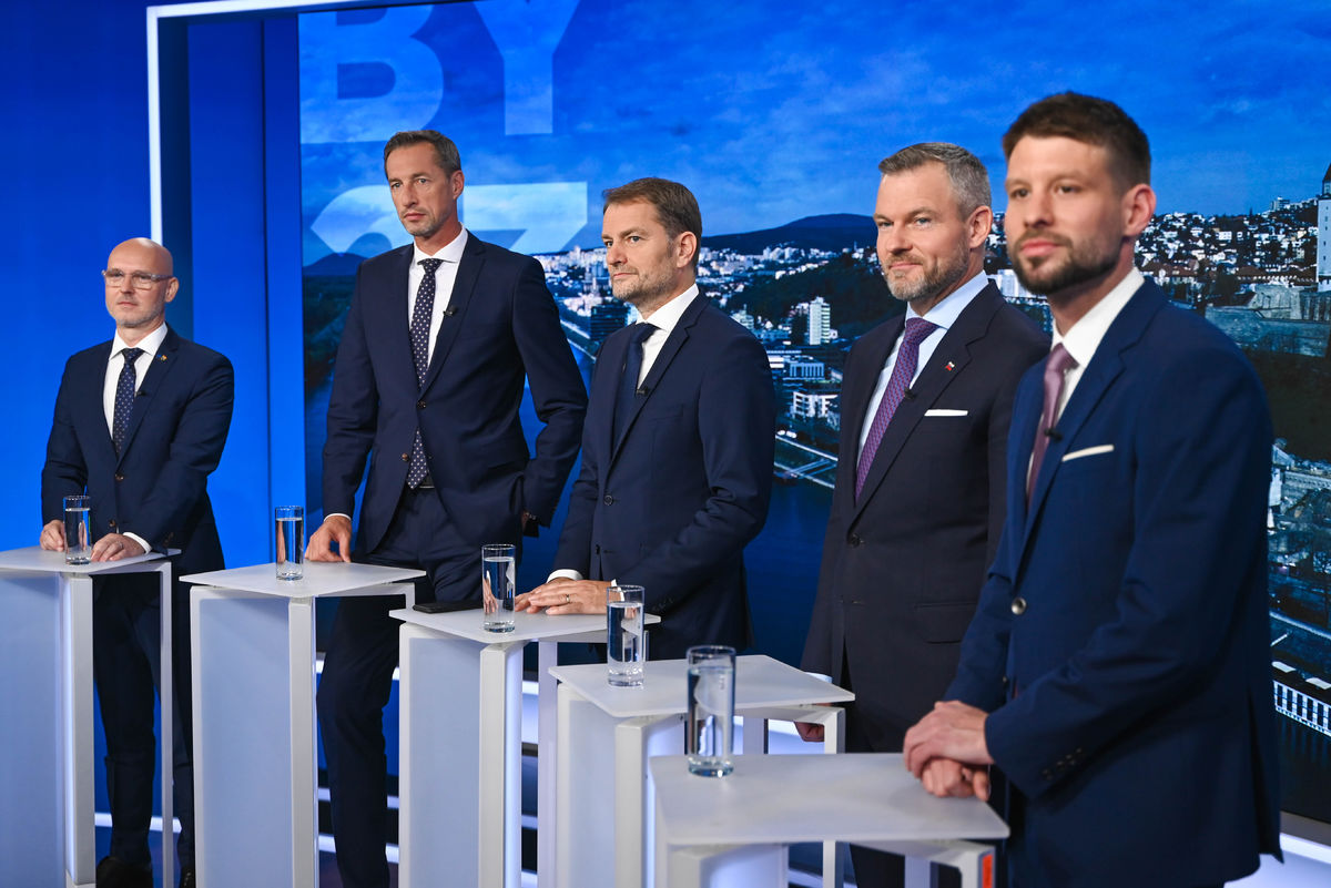 V prvej povolebnej diskusii televízie Markíza s...