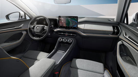 Nová Škoda Kodiaq - kabína