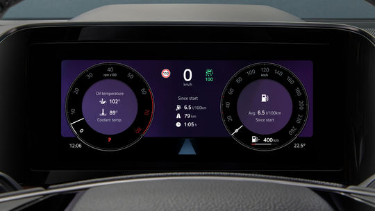 Infotainment a prístrojová doska