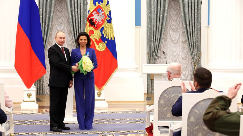 Šéf Kremľa Vladimir Putin v decembri 2022...