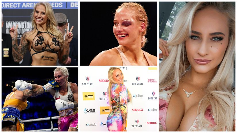 Tvrdé päste, bujné vnady. Najsexi pästiarka...