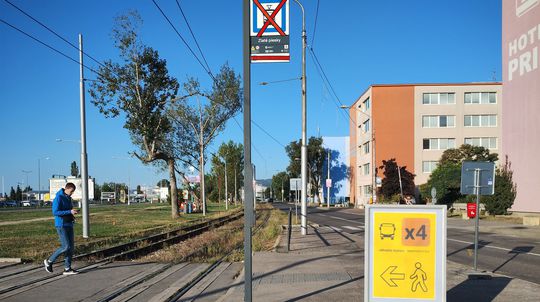 Linka 4 je skrátená po Stn. Nové Mesto. V úseku...