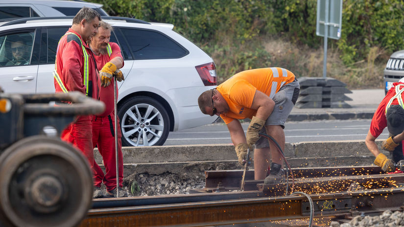 Oprava električkovej trate na Vajnorskej ulici