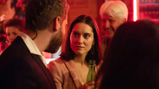 Herečka Judit Pecháček. 