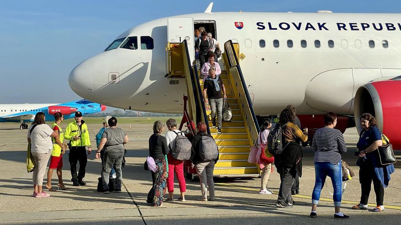 Vládny letecký špeciál na repatriáciu Slovákov...