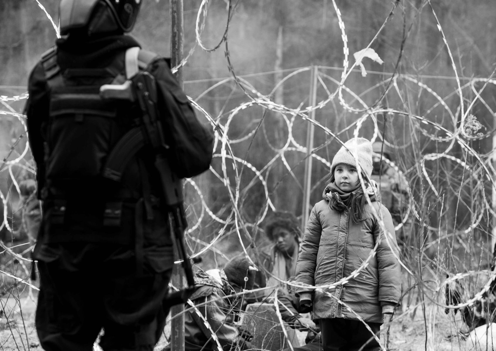 snímka z filmu Hranice Agnieszky Holland