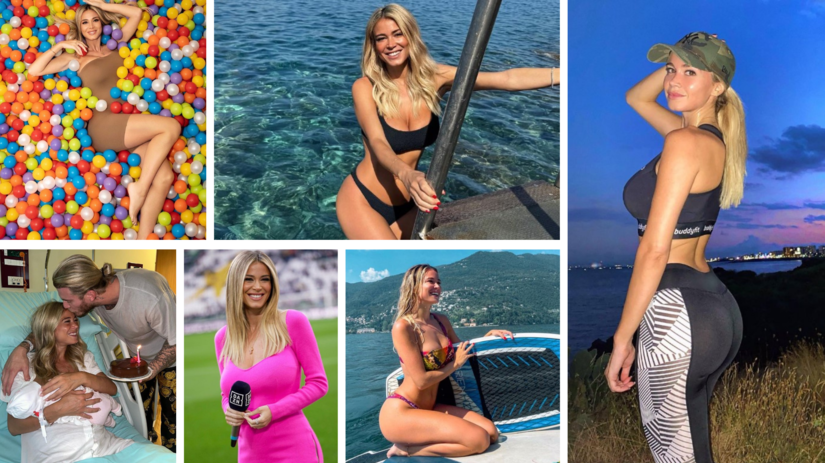 Talianska športová televízna moderátorka...