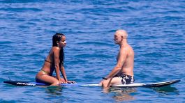 Vincent Cassel a jeho nová partnerka Narah Baptista 