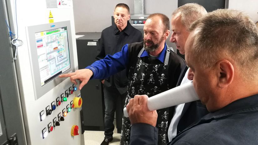 Digitálna obsluha spaľovania.