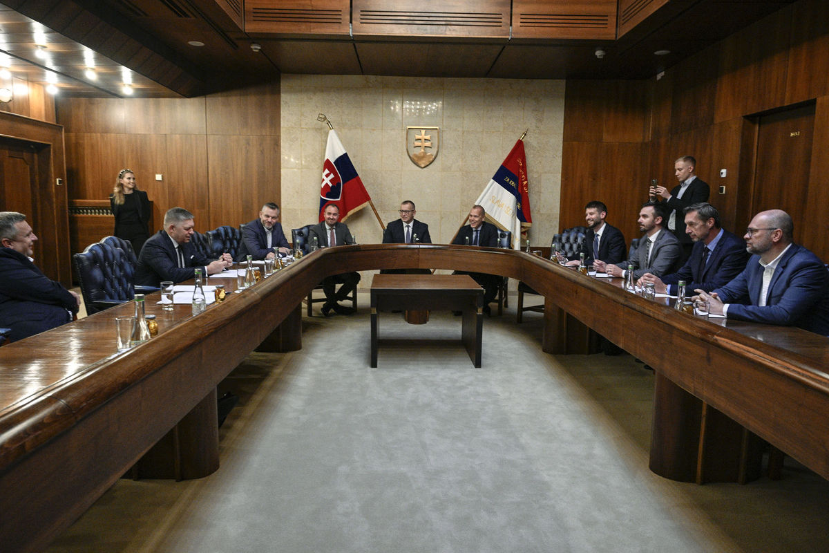Stretnutie predsedu parlamentu Borisa Kollára s...
