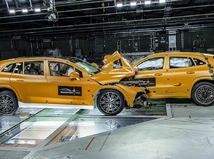 Mercedes-Benz - crashtest elektromobilov 2023