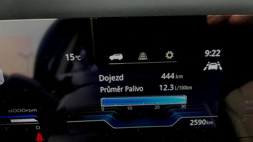 Spotreba paliva je najslabšou stránkou Torresa....