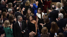 Španielsky kráľ Felipe VI a kráľovná Letizia s...