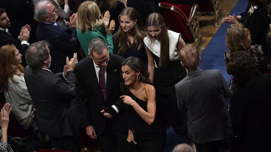 Španielsky kráľ Felipe VI a kráľovná Letizia s...