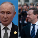 Putin, Medvedev, Kremeľ, Moskva, Rusko