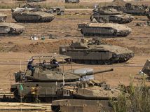 Izraelská armáda, Pásmo Gazy, tanky, Palestína