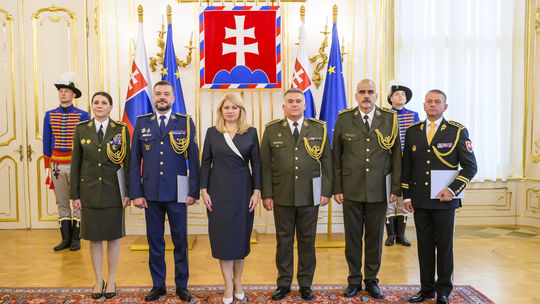 Sprava povýšení na generálmajorov Ladislav...