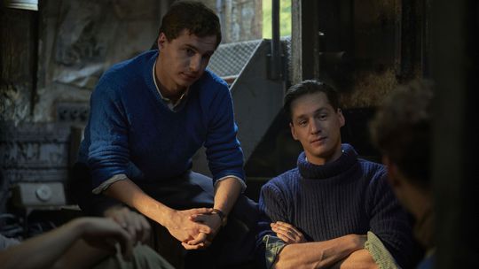 Oskar Hes (Josef Mašín) a Jan Nedbal (Ctirad...