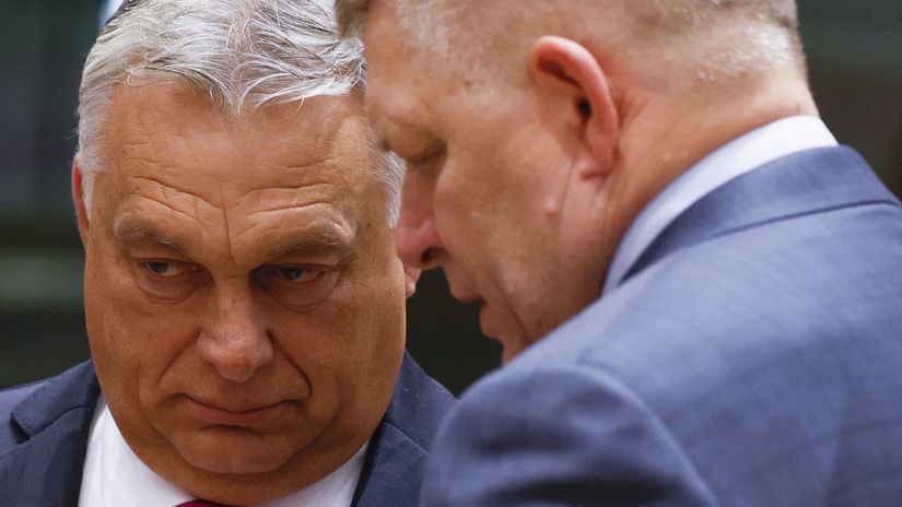 Robert Fico / Viktor Orbán /