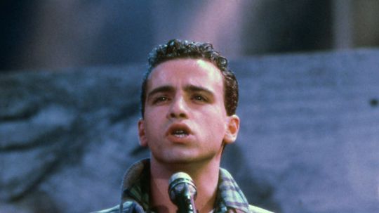 Eros Ramazzotti v roku 1988, keď sa už stával...