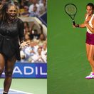 Serena Williamsová a Aryna Sabalenková.