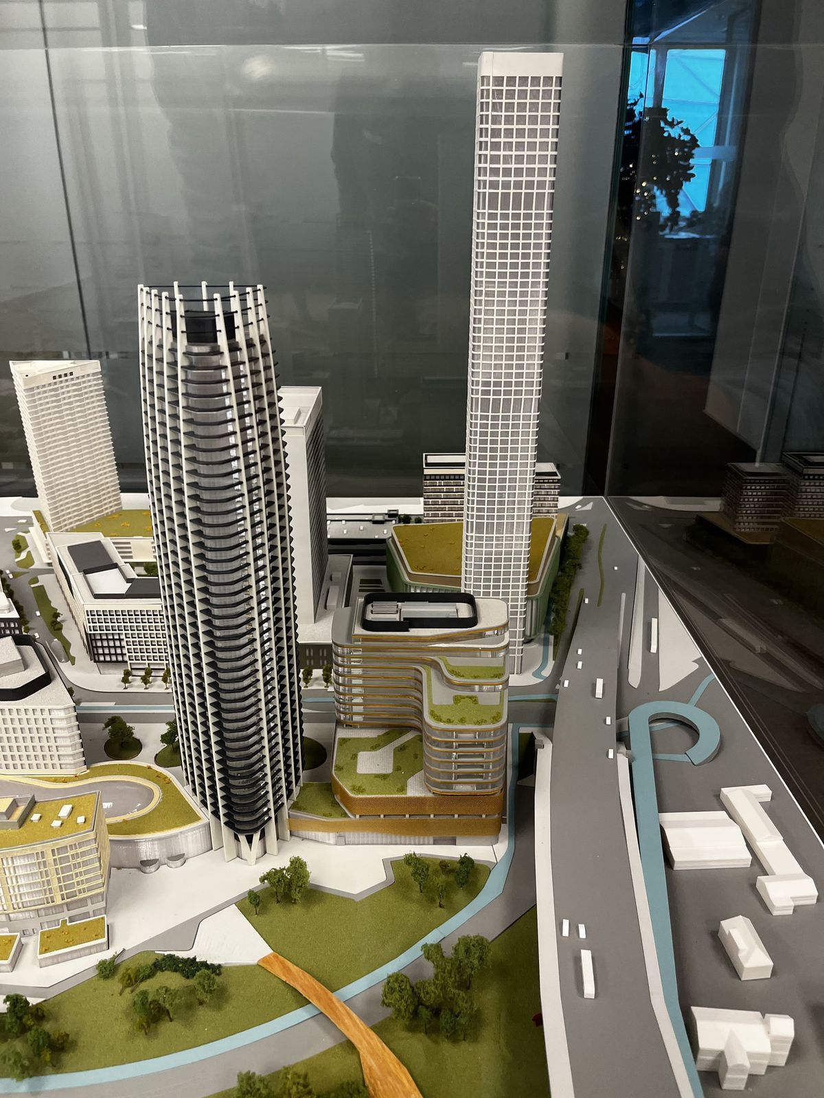 Nový 260 metrový mrakodrap predstavuje model...