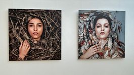 Snímka z výstavy Gohar Dashti s názvom...