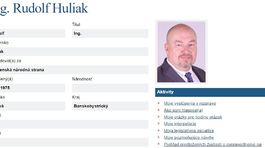 Rudolf Huliak, SNS, národnosť, NR SR