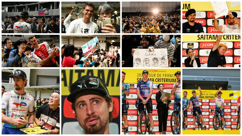 Peter Sagan, si môj hrdina! Aj takýto nápis...