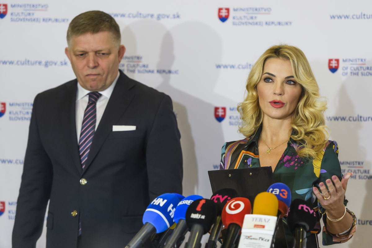 Na snímke predseda vlády SR Robert Fico...