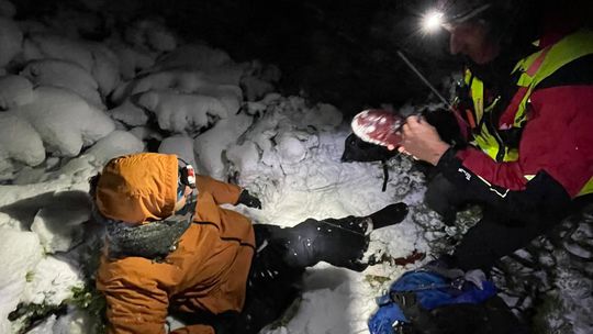 Austrálsky turista uviazol v Štôlskej doline, pomáhali mu horskí záchranári