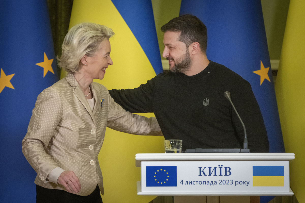 Šéfka Európskej komisie Ursula von der Leyenová...