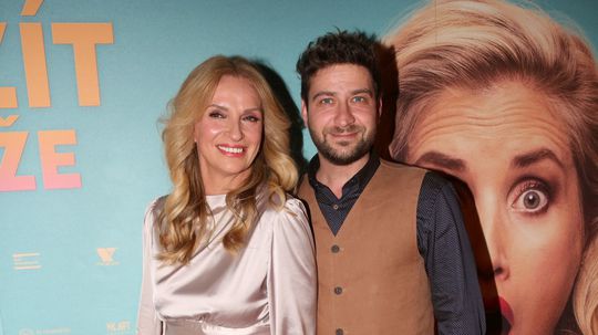  Ivana Chýlková a Marek Němec na premiére...