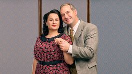 Herec Martin Mňahončák a Petra Polnišová