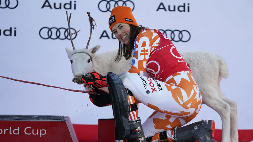 Fínsko Levi šport lyžovanie alpské SP slalom...