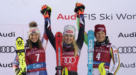 Fínsko Levi šport lyžovanie alpské SP slalom ženy