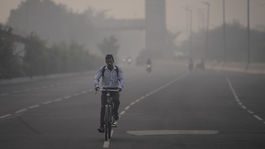 India, smog, znečistenie