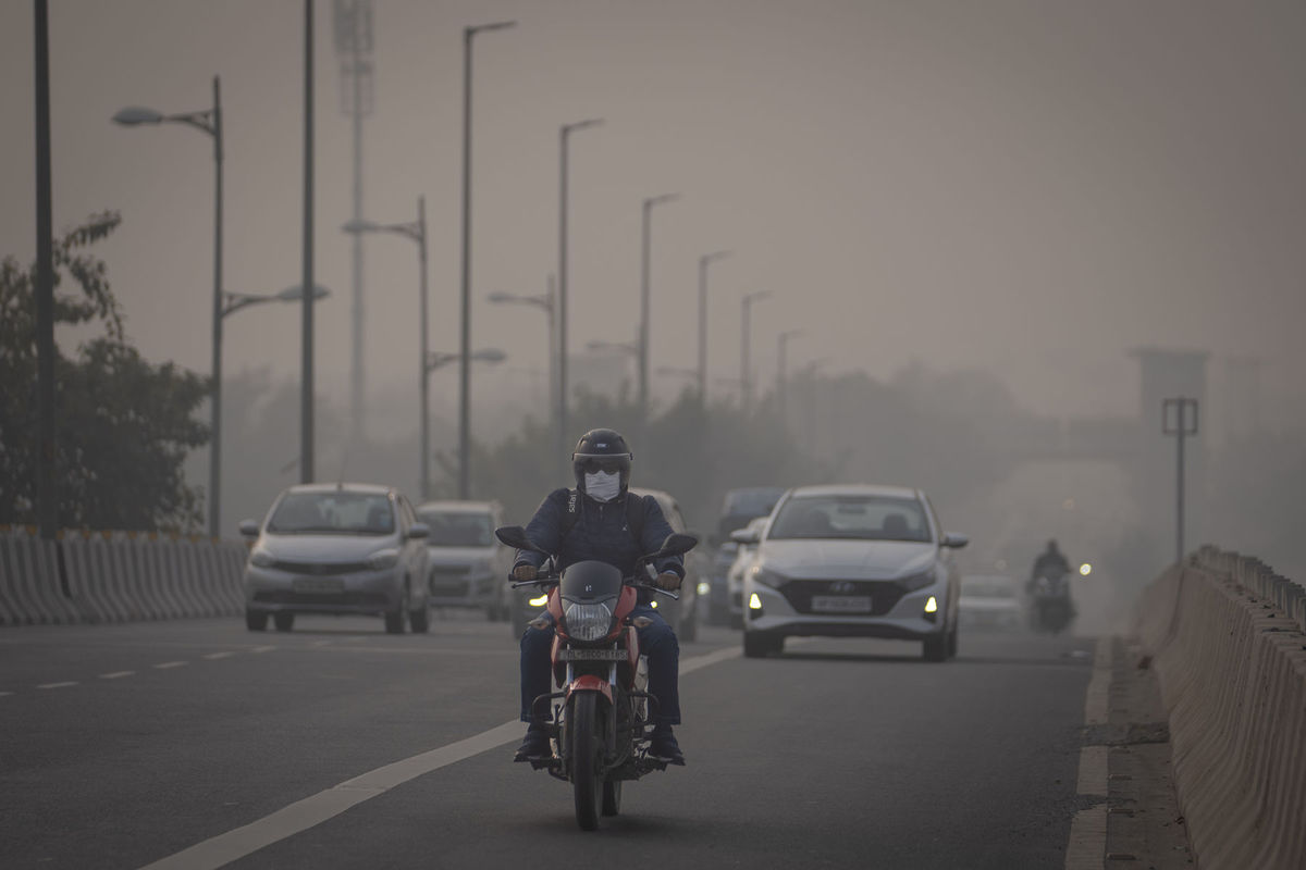 India, znečistenie, smog
