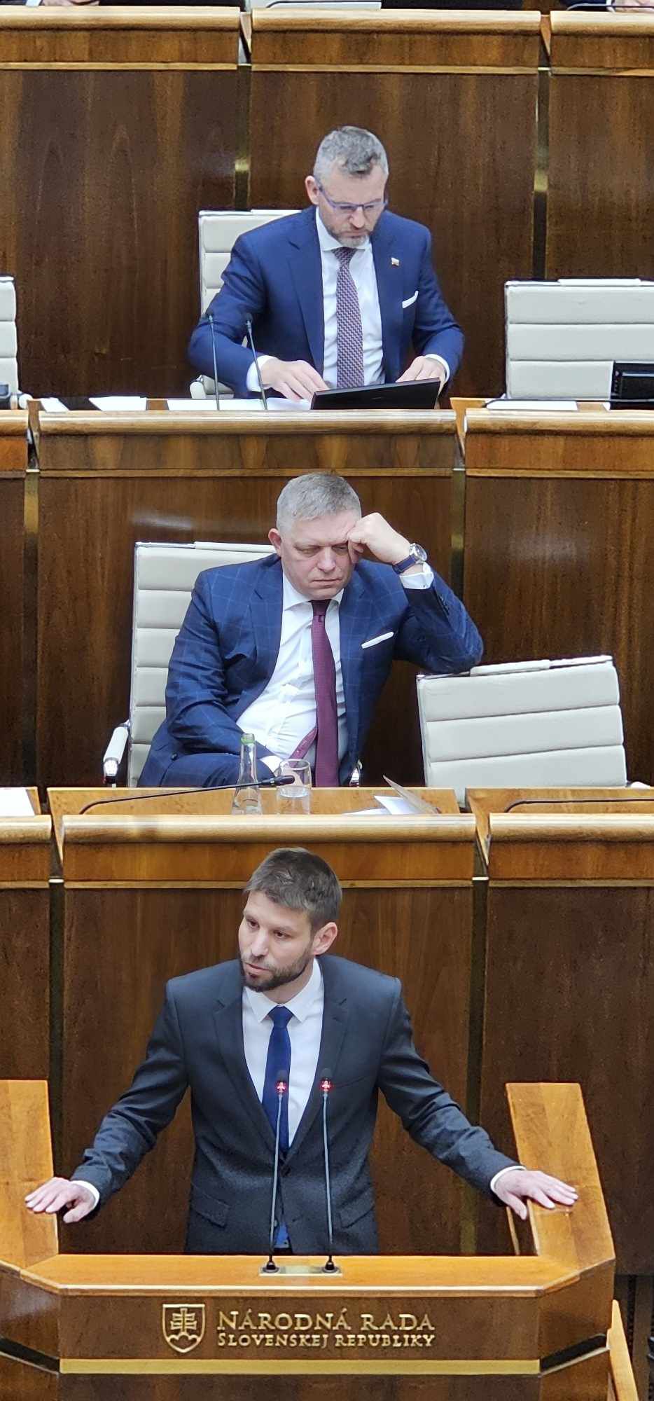 Zhora Peter Pellegrini, Robert Fico a Michal...