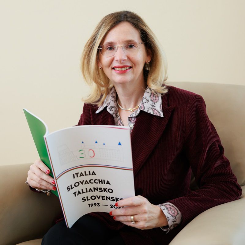 Catherine Flumiani, talianska veľvyslankyňa na...