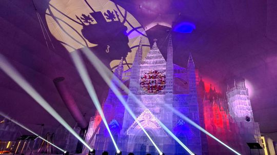 Tatranský ľadový dóm na Hrebienku vo Vysokých...