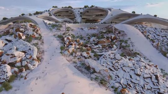 Lyžiarske stredisko uprostred púšte? Už sa buduje, bude mixom skutočnej a virtuálnej architektúry