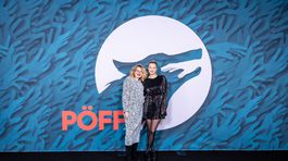 Reziserka Natalie Cisarovska  vlavo  a hlavna herecka Natalia Germani  vpravo 