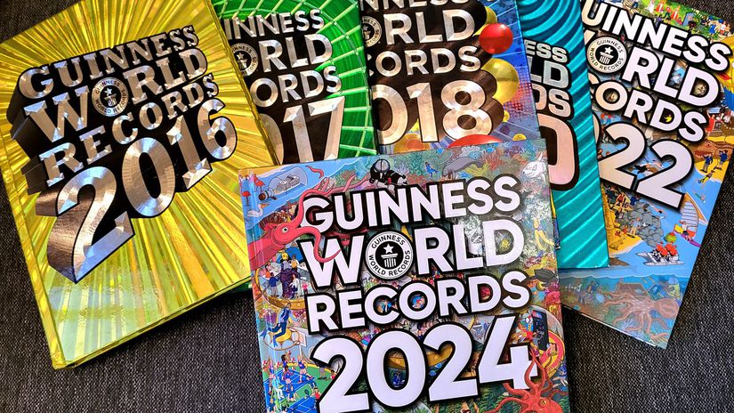 Guinnessovu knihu rekordov každý rok vydáva...