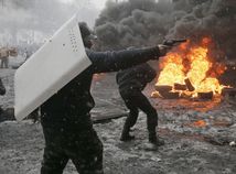 Ukrajina Euromajdan protesty protivládne výročie