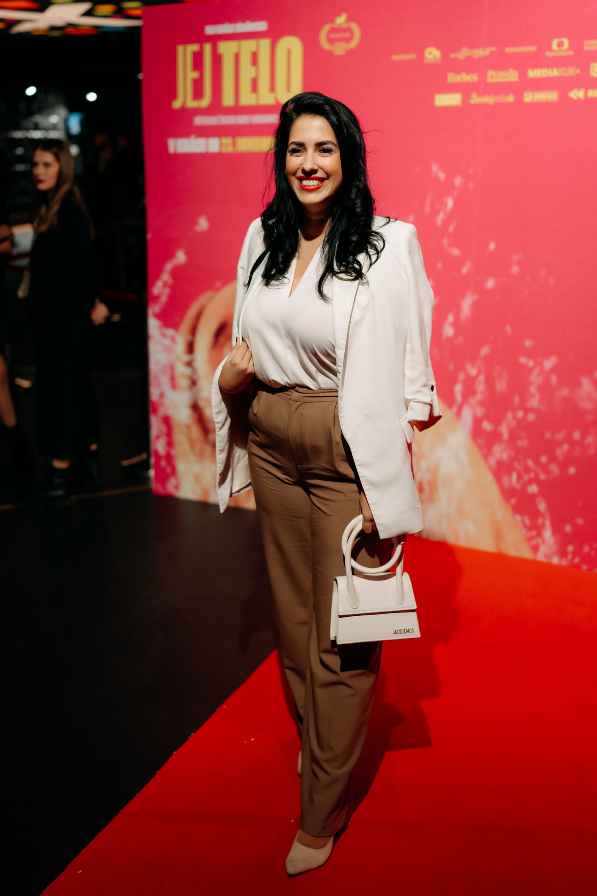 Lenka Ježová na premiére filmu Jej telo v...